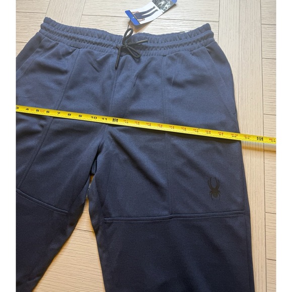 NWT Spyder Men's Blue Active Pro Web Performance Jogger W/ Pockets. Sz L - Picture 4 of 8